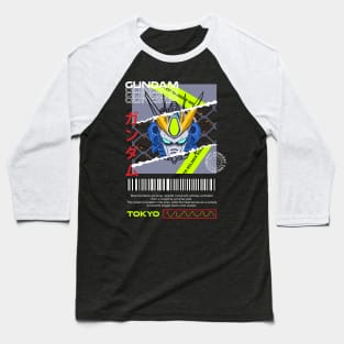 Gundam Streetwear Style Baseball T-Shirt